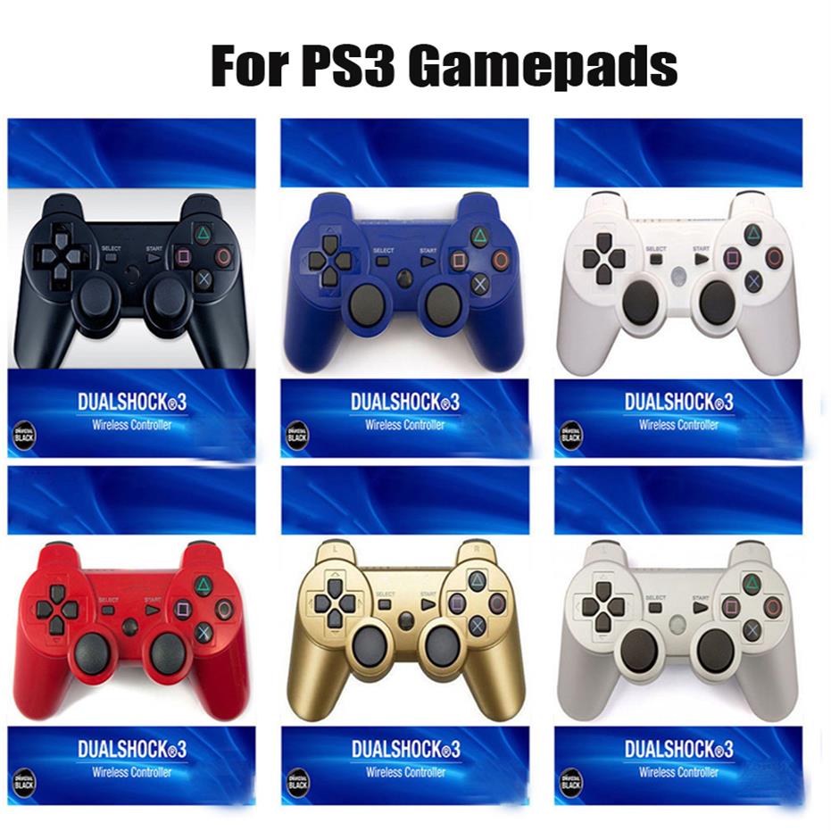 

Wireless Bluetooth Gamepad Joystick Controller Game Console Accessory USB Handle Gamepads Without LOGO For PS3 PC Dualshock 3 With Retail Boxa36