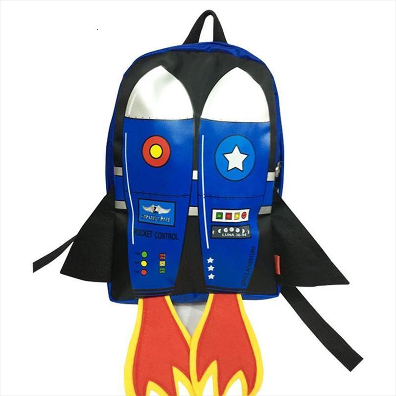 

Rocket School For Kids Bags Girls Boys Children Toddler Backpacks Schooltas Nylon Minion Backpack Yellow Mochila Satchel, Red