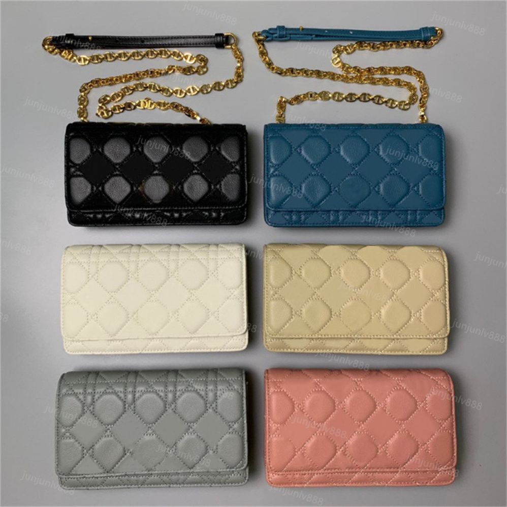 

Top leather D saddle bag flip bag high quality leather shoulder strap wallet designer bag magnetic metal shoulders bags women's waist Wallets, White