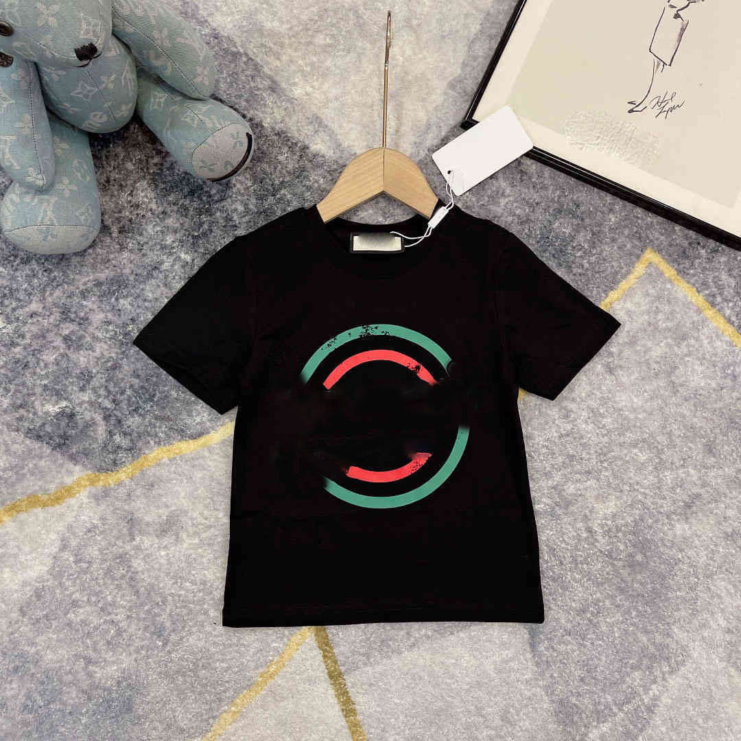 

2021ss Designers Clothes Kids t shirt baby cotton black color size 100-150, Blue