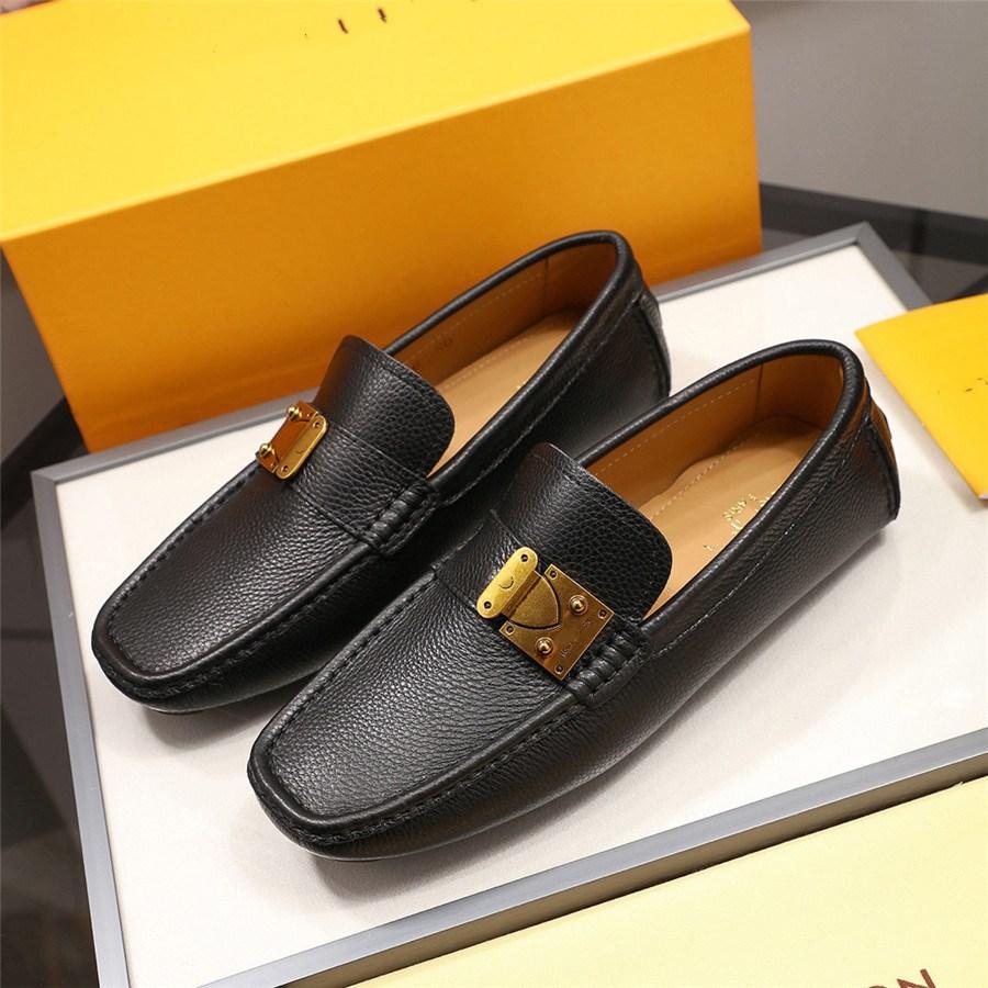 

Lofer Shoe designer Man Casual Suede Leather Breathable Men's Shoess Luxury Brands Light Fashion Driving Shoes Outdoor Flats Soft Loafe, #01