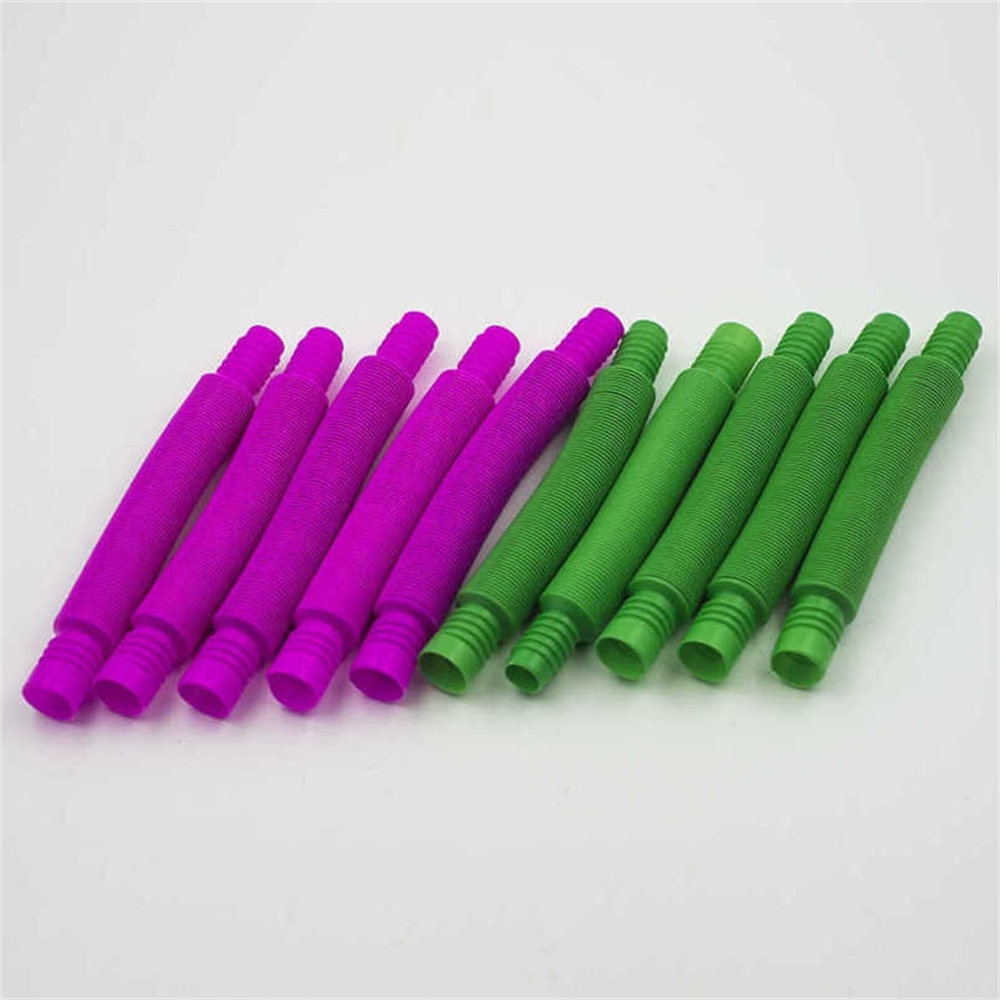

1.9cm Diameter Mini Pop Tube Sensory Fidget Toys Poptubes Twist Tubes Stress Anxiety Relief Stretch Telescopic Bellows Extension Finger Straw Spring Straws G60YVVZ, Mixed colors