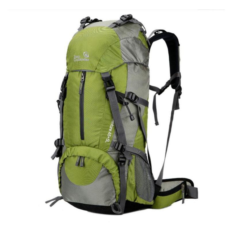 

Backpack 2021 50L Outdoor Mountaineering Bag Travel Nylon Waterproof Hiking Sports