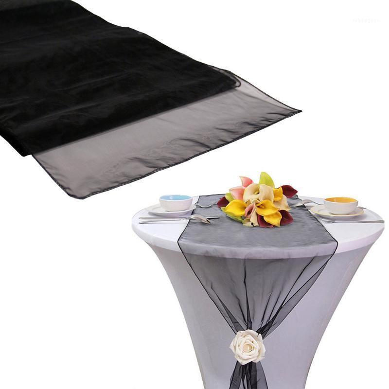 

1* Sheer Organza Gauze Table Cloth Tablecloth Wedding DIY Decor Romantic Elegant Chair Covers