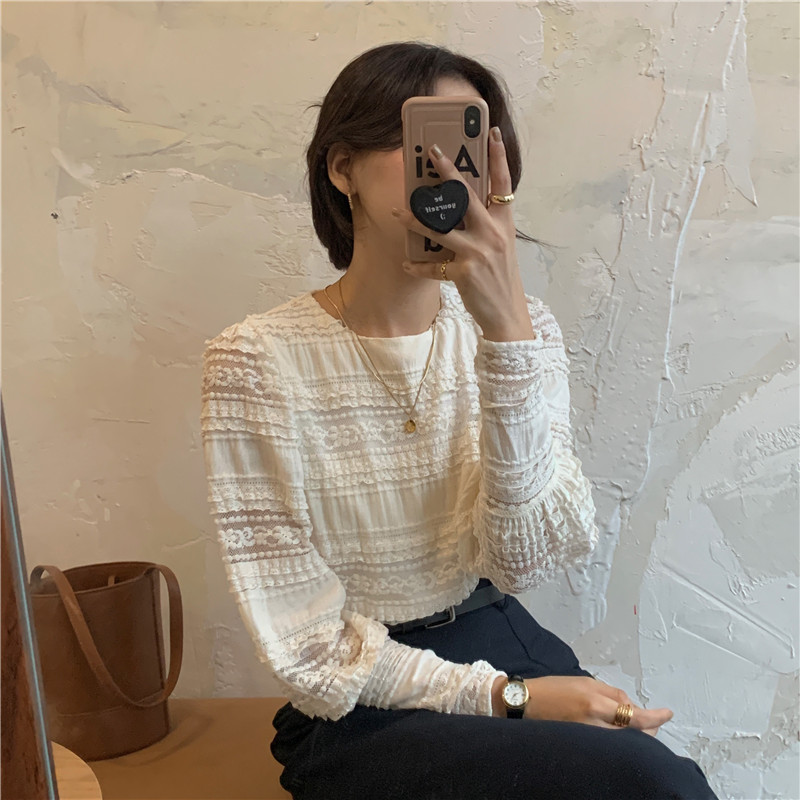 oversize Blouses spring Tops femme Casual Women shirt long sleeve Cotton Girls Blouse Plus Size Blusas autumn 210417Z