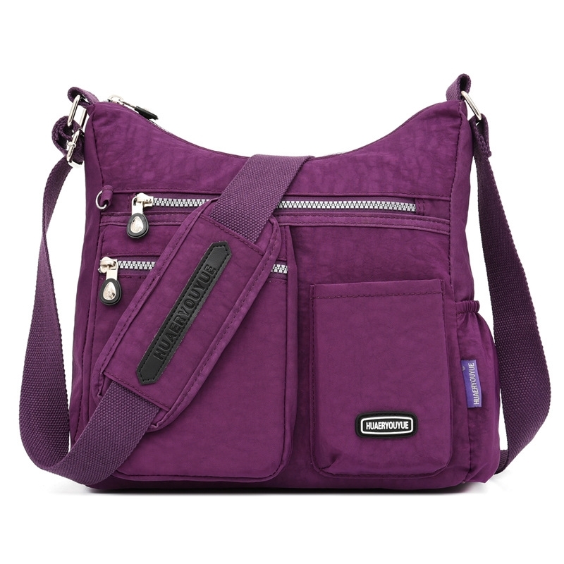 

Hua'er has about cloth messenger nylon canvas single shoulder women's bag new style, Blue