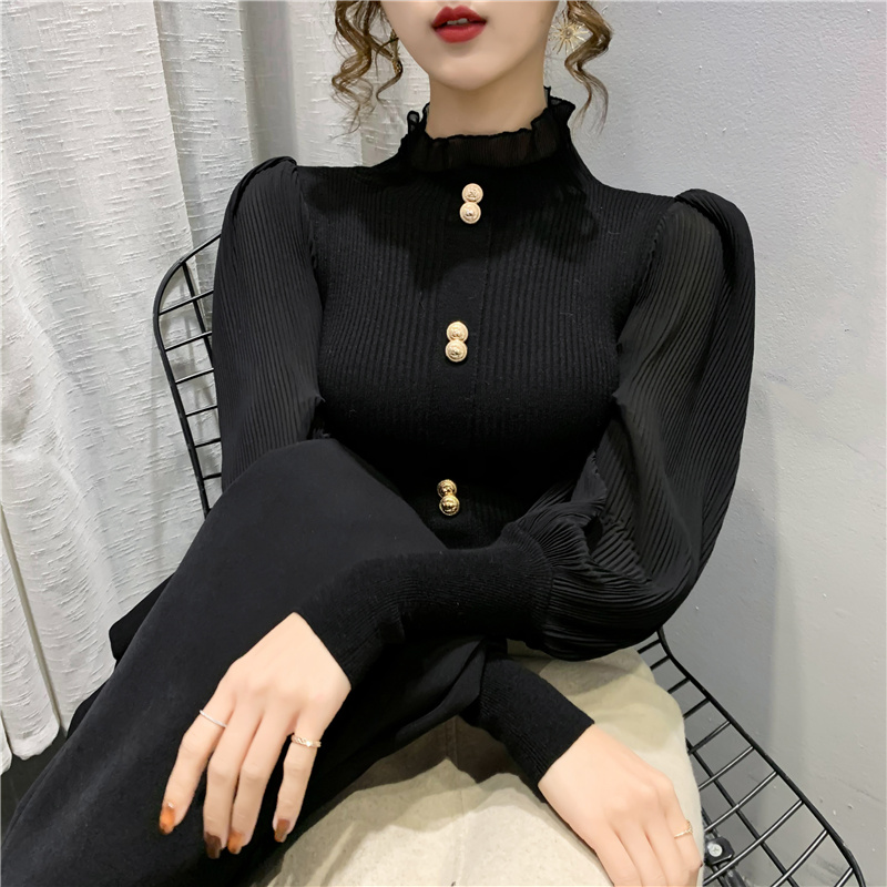 

Cardigan Sweater Women's Autumn Winter Casual Vintage V Neck Cardigans Button Long Sleeve Loose Female Knitted Sweaters Top, As pic