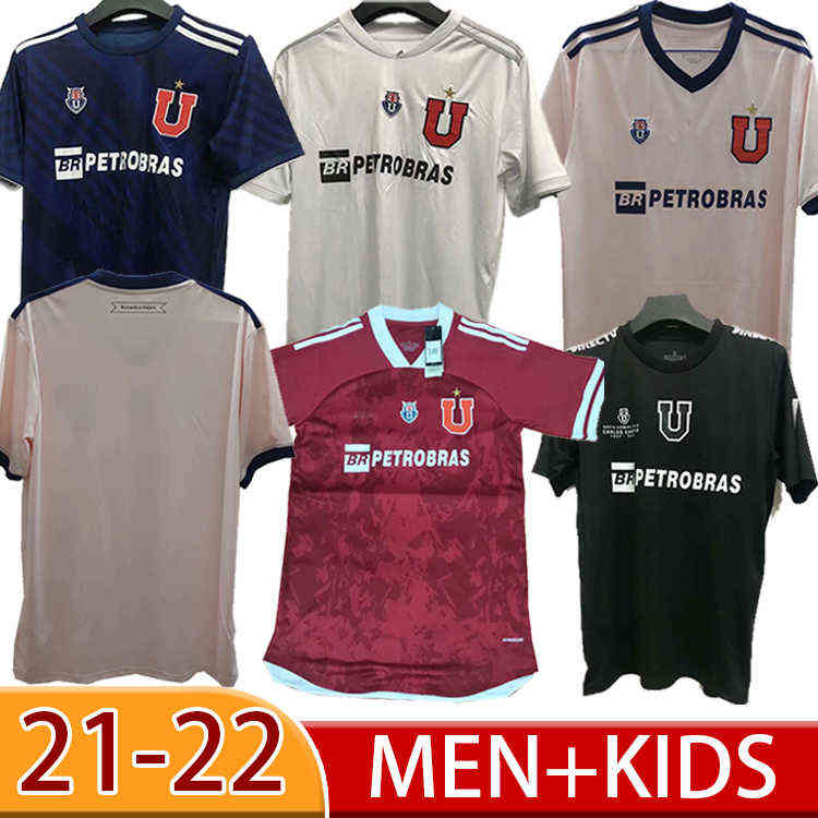 

La U soccer jersey Universidad de Chile black special Edition Carlos Campos 21 22 home away Cornejo Aranguiz Larrivey Henriquez Montillo