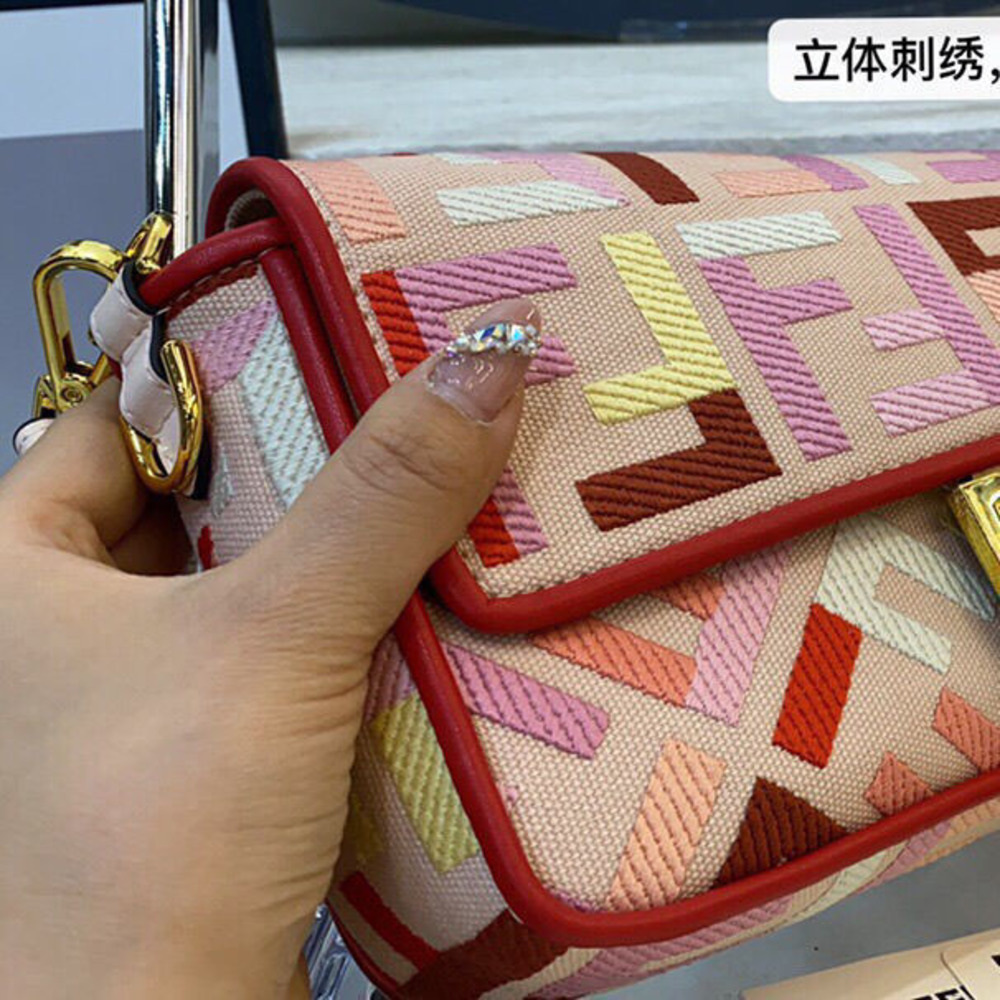 

Handbags Handbag Fend Women's Advanced Feeling of Embroidered Stick Bag[finished on August 4] Yyds Designers BagsUUICJO, Color embroidery