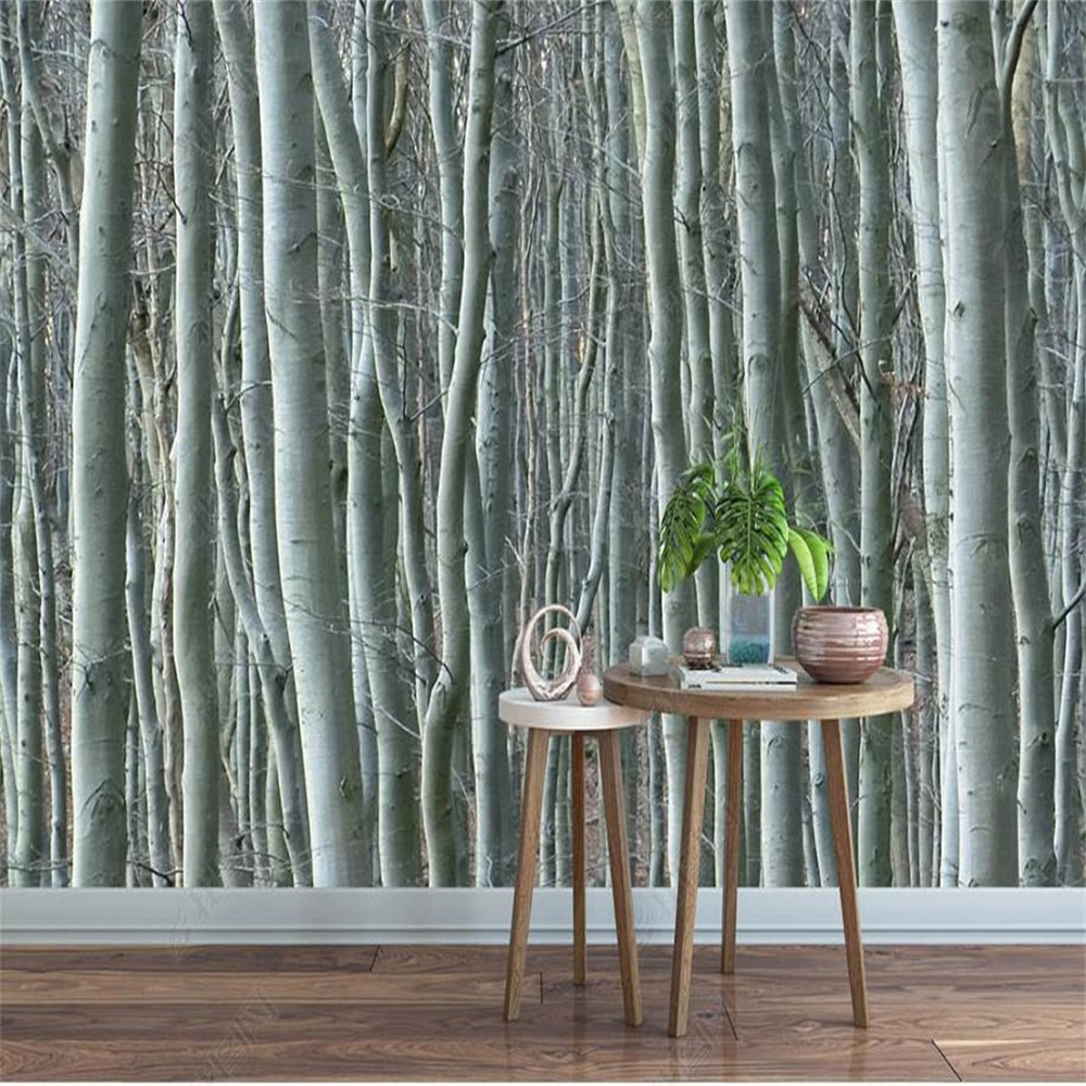 

classic wallpaper for walls European abstract forest lines wallpapers beautiful scenery wallpaper, White