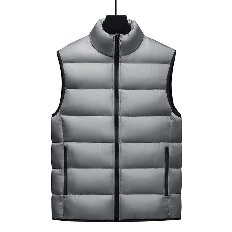 

Mens Vests Designer Silver grey print reflective pattern vest Winter men jacket womens Clothing Outdoor Outerwear Warm Feather Outfit Multicolor Coats Apparel, Customize