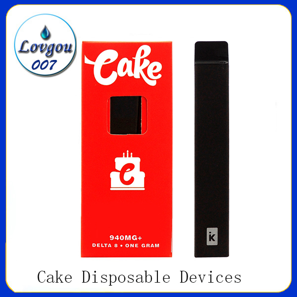 

Cake Disposable Devices Delta 8 D8-1 one gram empty pod rechargable cigarettes for thick oil