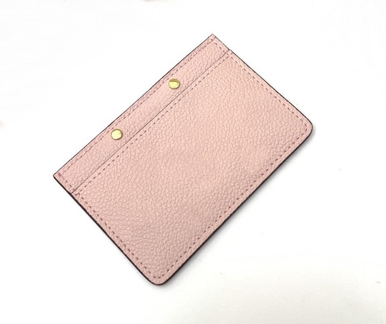 

women pink Gradient color Credit ID Card Holder purse Bank Card Package Coin Pouch Bag Card Case small wallet High quality Famous brand new with box, Brown;gray