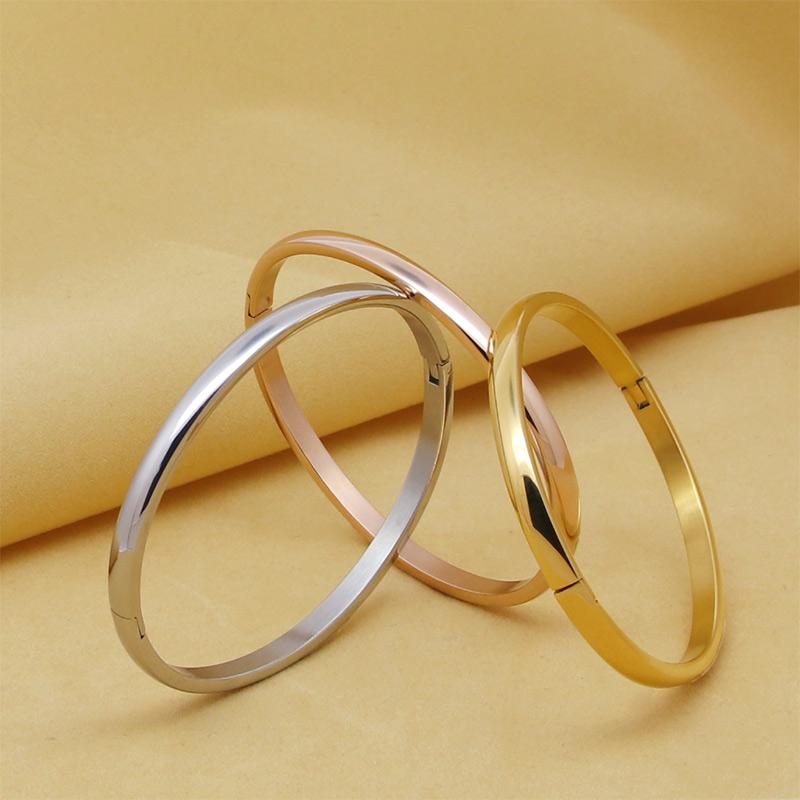 

Bangle -Selling Jewelry Leaf Graphics Stainless Steel Bracelets Parent-Child Series Love For Women Party Gifts Wholesale