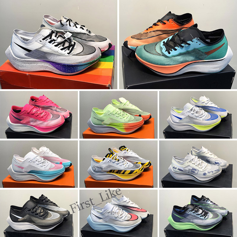 

fashion pegasu zomx voporfly next% 2 men women outdoor shoes White Metallic Silver Pink Aurora Green Ekiden Blue Ribbon Be True runners sneakers size 36-45, Color 4