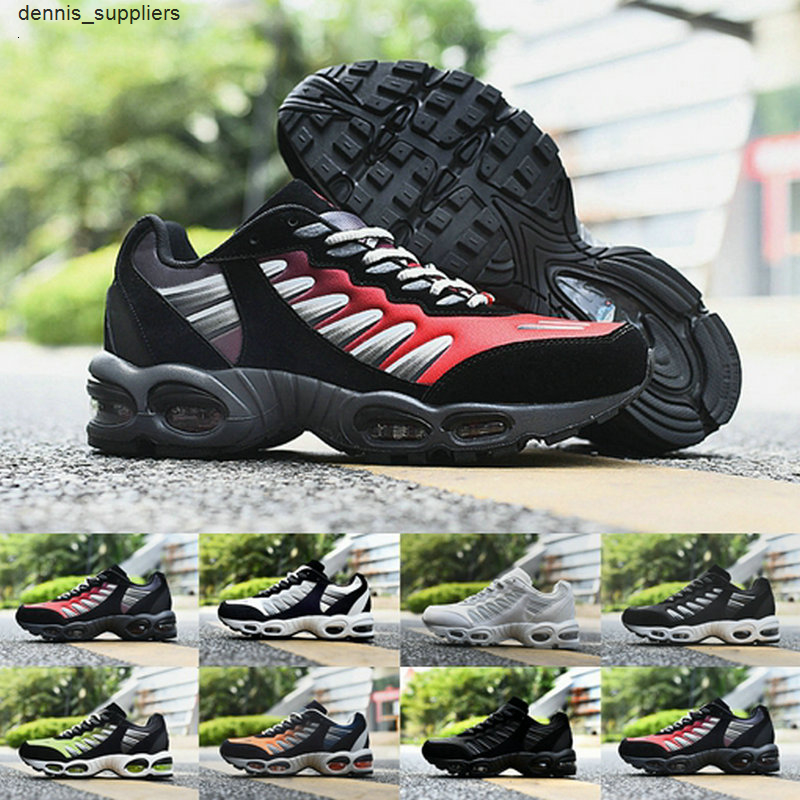 

5 WORLD 2000 20th Anniversary Mens Running Shoes TN Tailwind 5.0 Black White Red Sports Trainers Sneakers des Chaussures