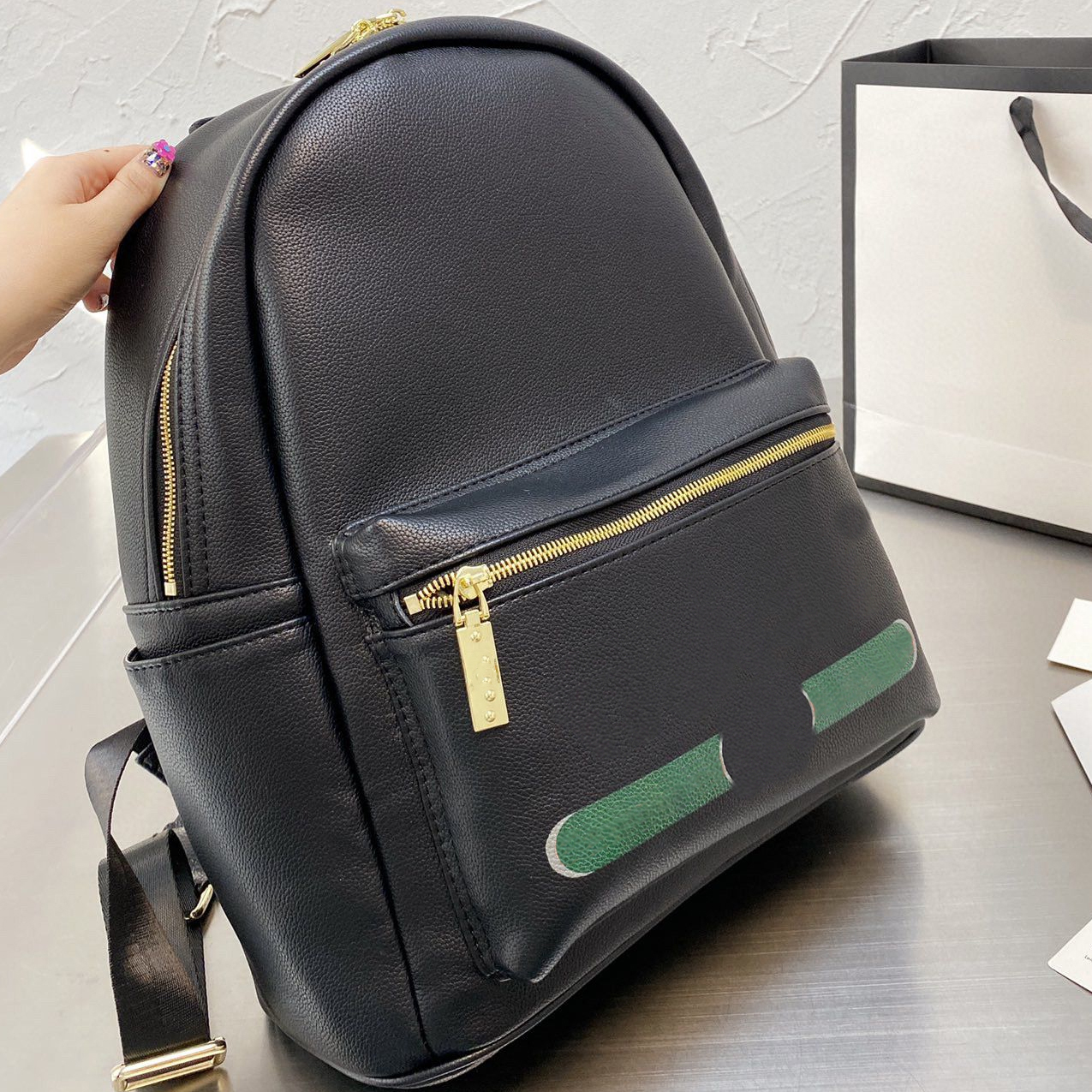 

2021 Vintage two shoulder Canvas Backpack Bag high High-Quality Clutch purse Handbag Totes Luxurys Designers multi pochette Handbags Crossbody bags Wallet pocket, No bags