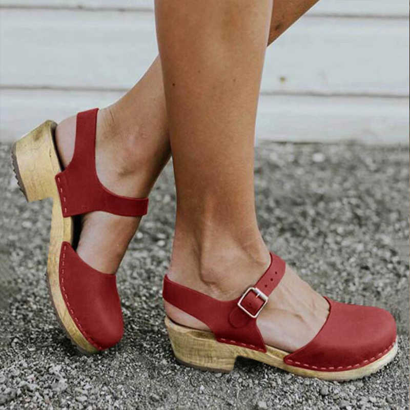 

New Summer Fashion Platform Sandals Women Wedge Shoes Buckle Strap Ladies Leather Boots Casual Increase Height Sandal Plus Size Y0721, Black