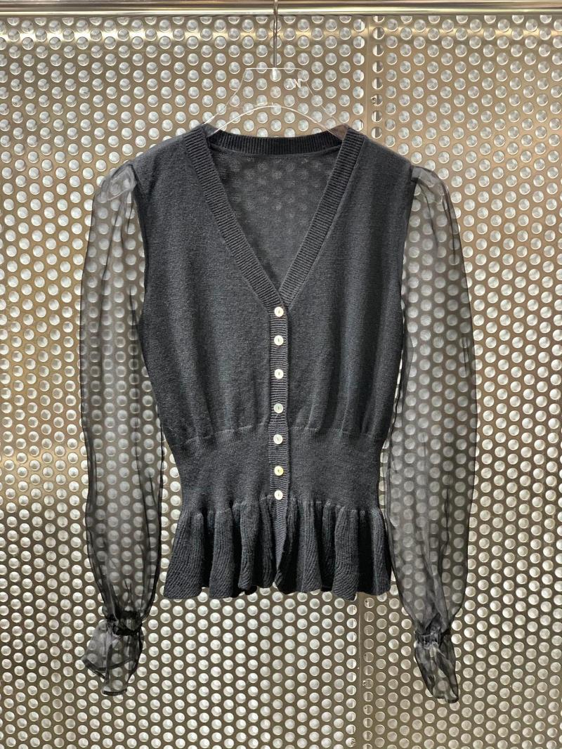 

Women' Knits & Tees Ladies 2021 Fashion Long Sleeve Sexy Casual Mesh Top 1217