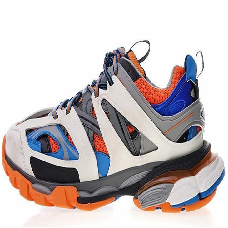 

Designer Women Man Casual Shoes New Paris Fashion Triple-S 3.0 Sneakers Thick Soled Height Increasing Vintage Old Dad Trainers Latest Version Size 35-46, Color38