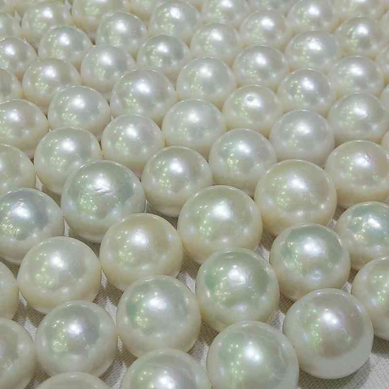 

MADALENA SARARA AAA Freshwater Natural White Exquisite Glossy Loose Pearl 7-13mm