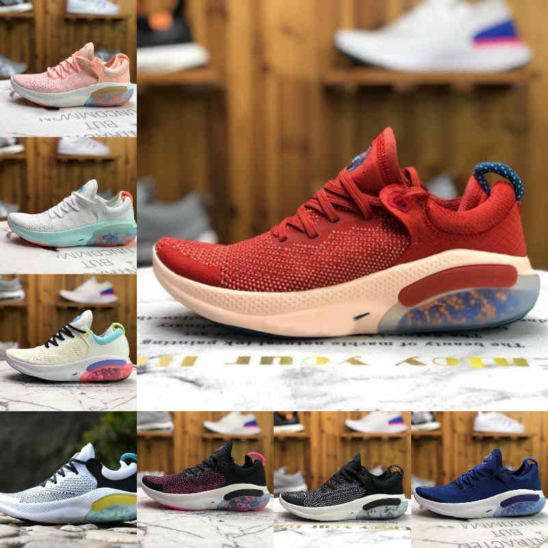

Sell 2021High Quality Joyride Run FK Men Running Shoes Triple Black White Platinum Tint University Red Racer Blue Airs Trainer Sports Utilit