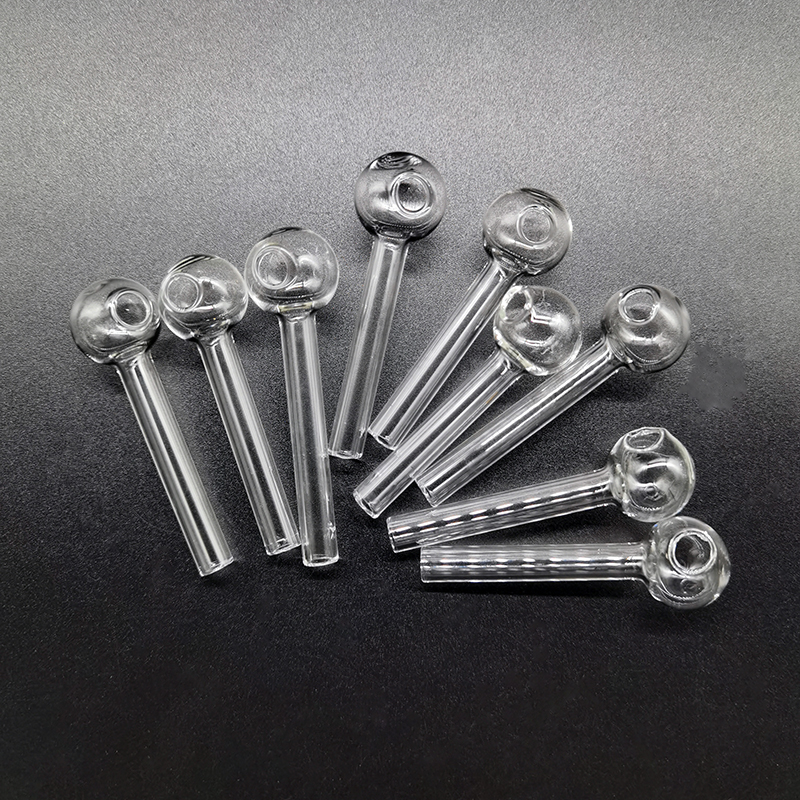 

Glass Oil Burner Pipe Bong 7cm Mini Thick Pyrex Smoking Pipes Clear Test Straw Straight Tube Burners Hookahs Bongs Smoke Accessory