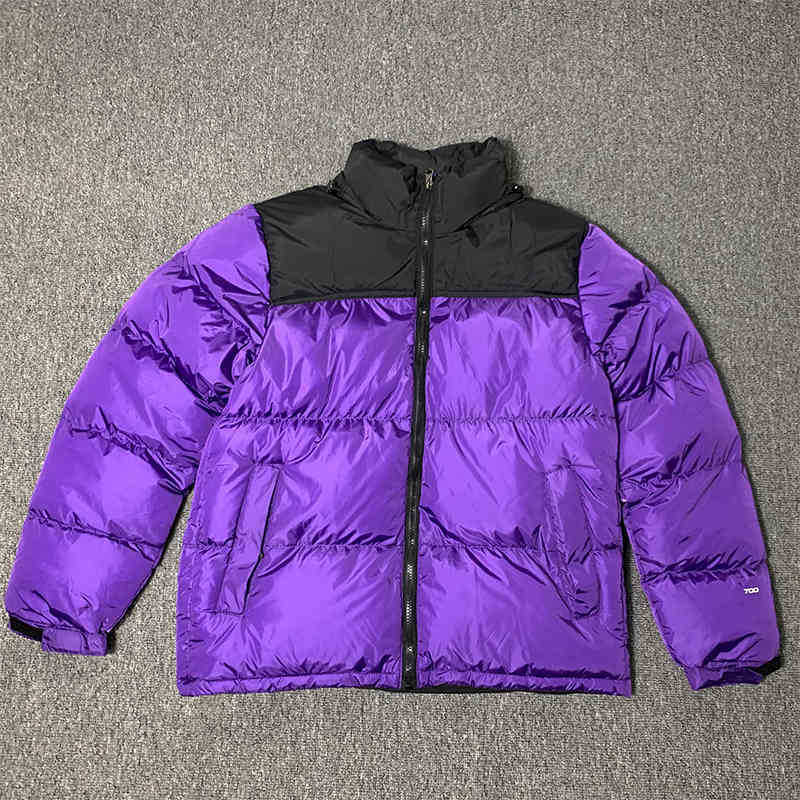 

Mens down jacket winter parkas outdoor womens fashion Classic casual warm Unisex Embroidery Zippers Coat Outwear, 5-blue-700 embroidery