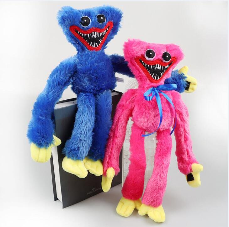 

40cm Huggy Wuggy Plush Toy Soft Stuffed Poppy Playtime Game Character Horror Doll Peluche Toys for Children Boys Christmas Gifts, Pink