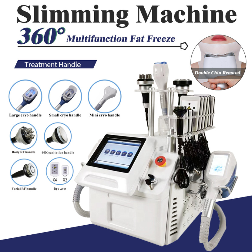 

Multi-Functional Beauty Equipment 2021 Cryolipolysis beneficios Fat Frozen cryotherapy Machine 360 Degree Cryo Handles Cryolipolyse Equipment In USA