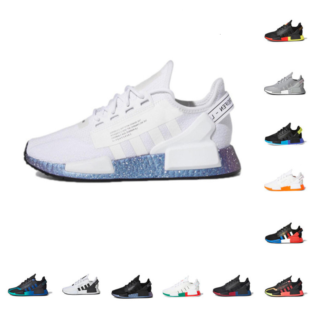 

Originalhigh quality Nmd r1 v2 mens running shoes White Speckled aqua tones mexico city metallic core black munich oreo green men women outdoor, 21
