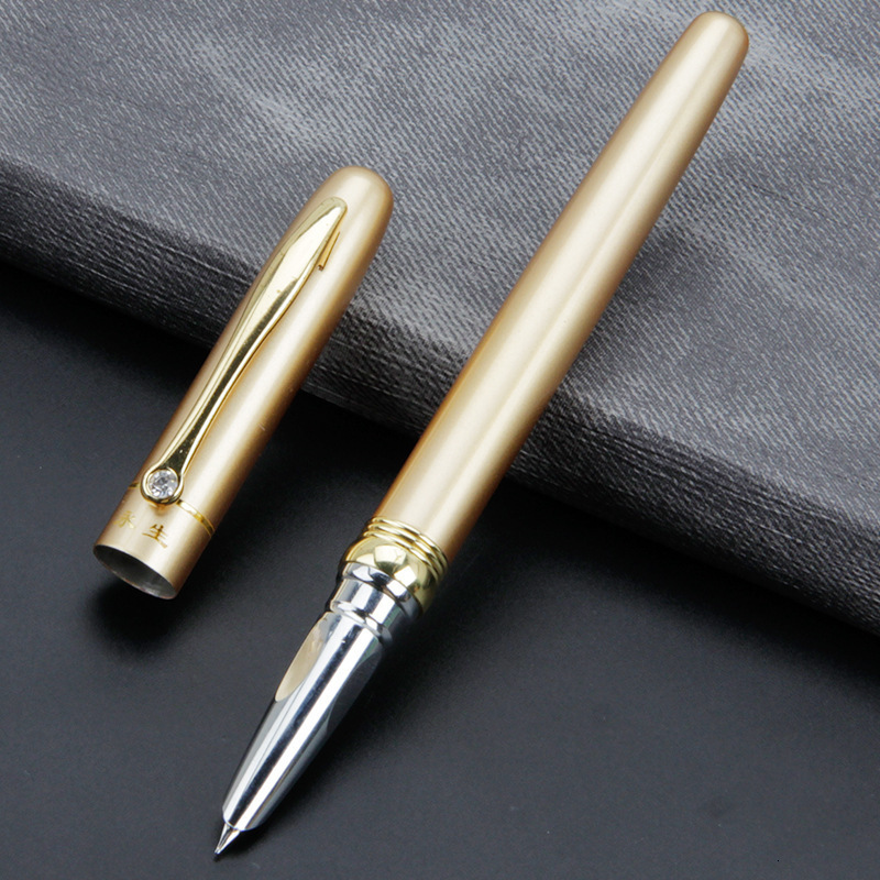 

Straight Pull Can Be Immortal Metal Pen for Students to Practice Calligraphy