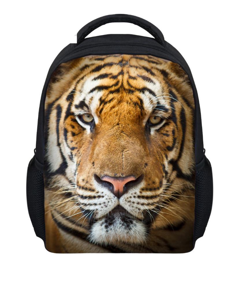 

Mini 3d Zoo Animal Backpack for Kids Small Kindergarten Baby Bagpack Cool Tiger Children School Bags Free Drop