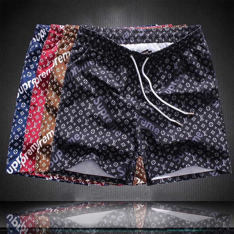 

2021 designers style Waterproof fabric runway trousers Summer Beach Pants Mens Board Shorts Men Surf Shorts Swim Trunks Sport Shorts, Black