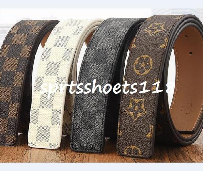 

2021 Gold Silver Multi Hardware High Quality Belt For Men And Women Retail Wholesale Louis Belts Vitton Lv Welcome Customers No, Black;brown