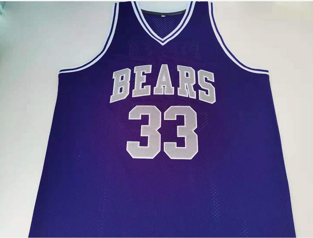 

rare Basketball Jersey Men Youth women Vintage #33 Scottie Pippen Bears Size S-5XL custom any name or number, White men s-4xl