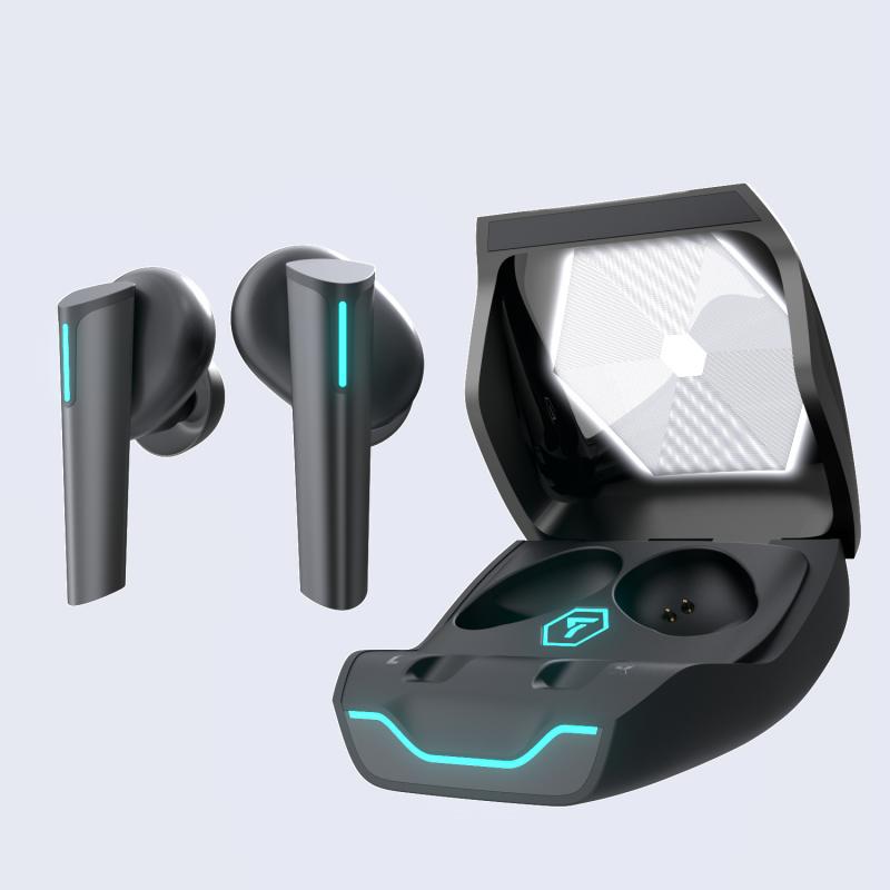 

TWS-IS7 Wireless Earbuds with 1 Mics TWS Bluetooth 5.0 Earphones True Wireless Stereo 24H Playing USB C Charge Earphoe 40-60ms, Black