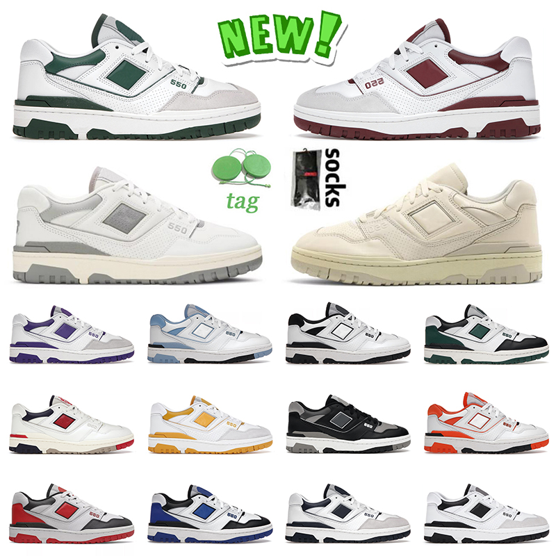 

New Arrival Casual Shoes BB550 B550 550 Sports Sneakers Platform White Green Dore Grey Auralee Sea Salt Burgundy Syracuse Royal Black For Me