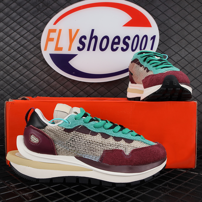 

Sport trainer basketball shoes retro sneakers waffles fuchsia game royal red neptune green black white yellow LD nylon, Gift