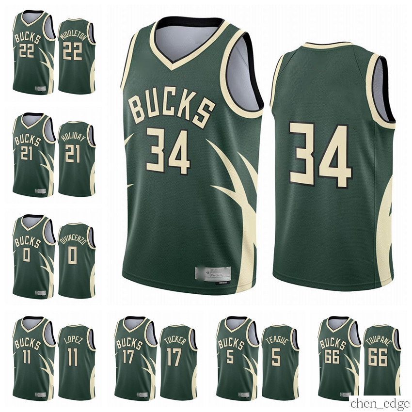 

Printed Giannis 34 Antetokounmpo Khris 22 Middleton Jrue Holiday 0 Donte DiVincenzo Bobby Portis Brook Lopez PJ Tucker Basketball Jerseys, Black;red