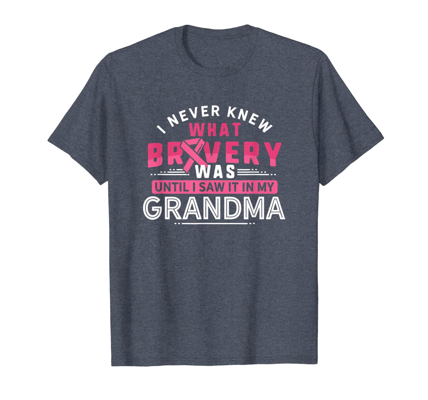 

breast cancer survivor shirt support ribbon grandma pink fit, White;black