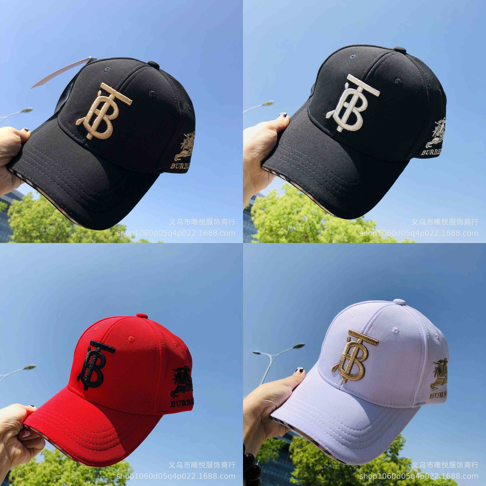 

Korean Bt Children's Baseball Cap Brand Embroidery Spring, Summer Autumn Sunshade Duck Tongue Cap Sunscreen Parent-child, Red-adjustable (5-12 years old)