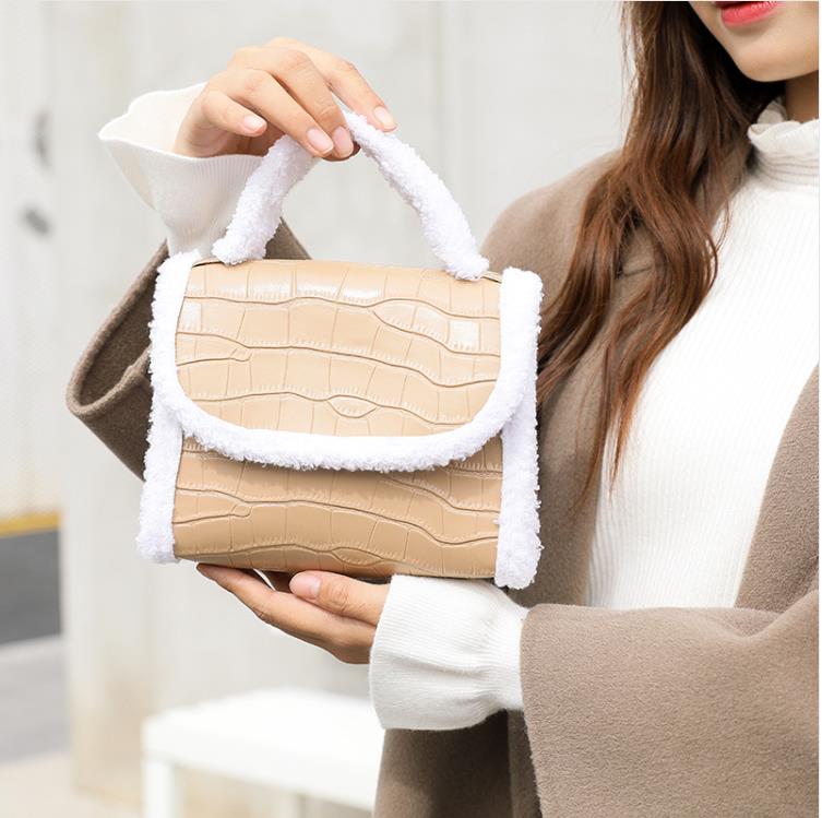 

Genuine Leather 2021 New Women Designer Bags Handbags Famous Brands Fashion Designer Large Capacity Ladies Shoulder Diagonal Bag 3002, White