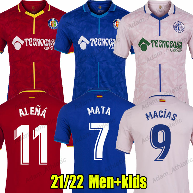 

Getafe soccer jerseys 75th anniversary 2021/22 MATA MACIAS ALENA football shirts MAKSIMOVIC M.ARAMBARRI jersey JANKTO DJENE M.OLIVERA men kids kit Camiseta de Futbol, 21-22 away kids