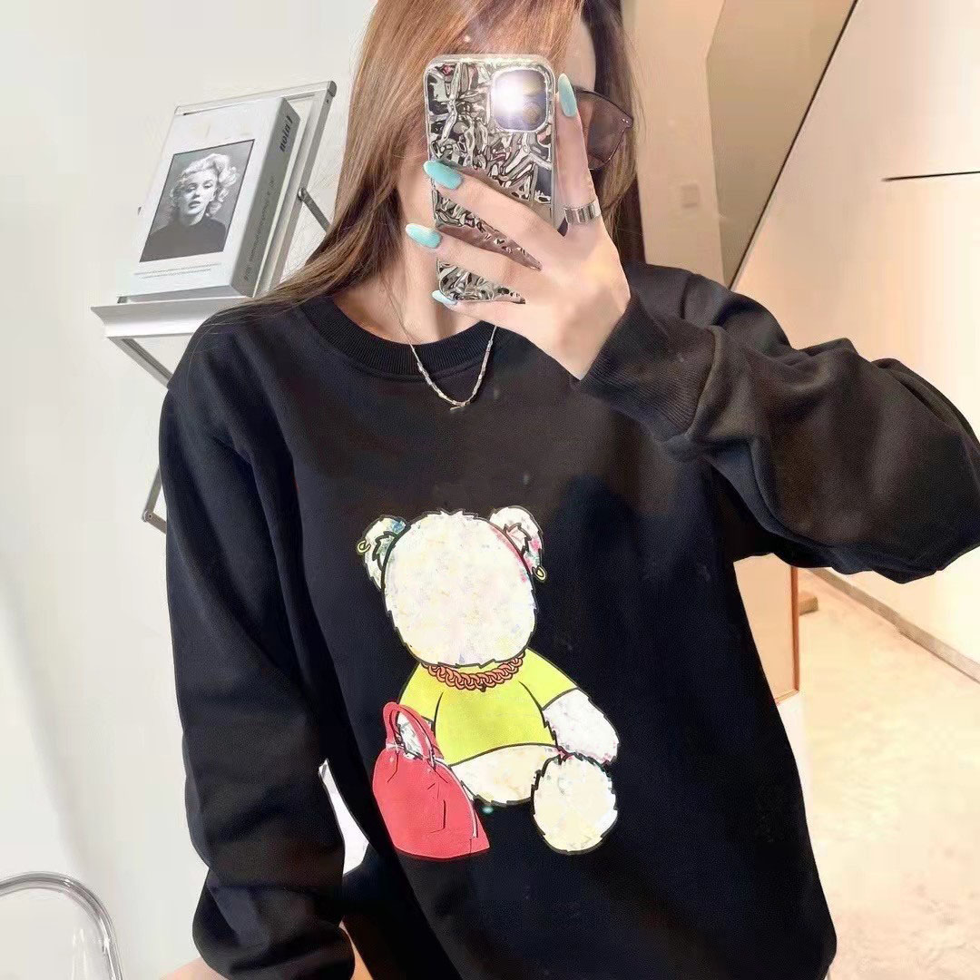

Mens Women Hoodie Sweatshirts Pullover Long Sleeves With Patten Printed Unisex Style For Spring Autumn Outwears Fashion Hoodies Tops Shirts Size -4XL, Black1
