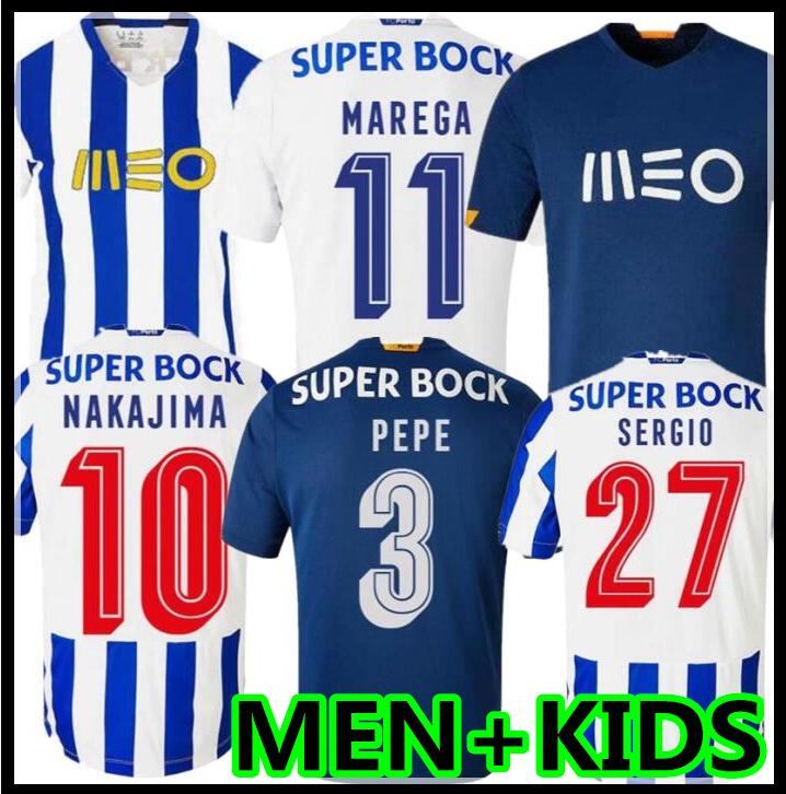 

2021 soccer jerseys Porto Sergio Oliveira Mehdi Moussa Luis Diaz Mateus Evanilson PEPE Man + Kids fourth football shirt Otavio, Black;yellow