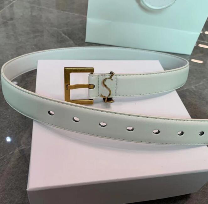 

2022Luxury Designer Belt Y Buckle Fashion Genuine Leather Womens Belts Mens Letter Waistband Add Origial Box A47