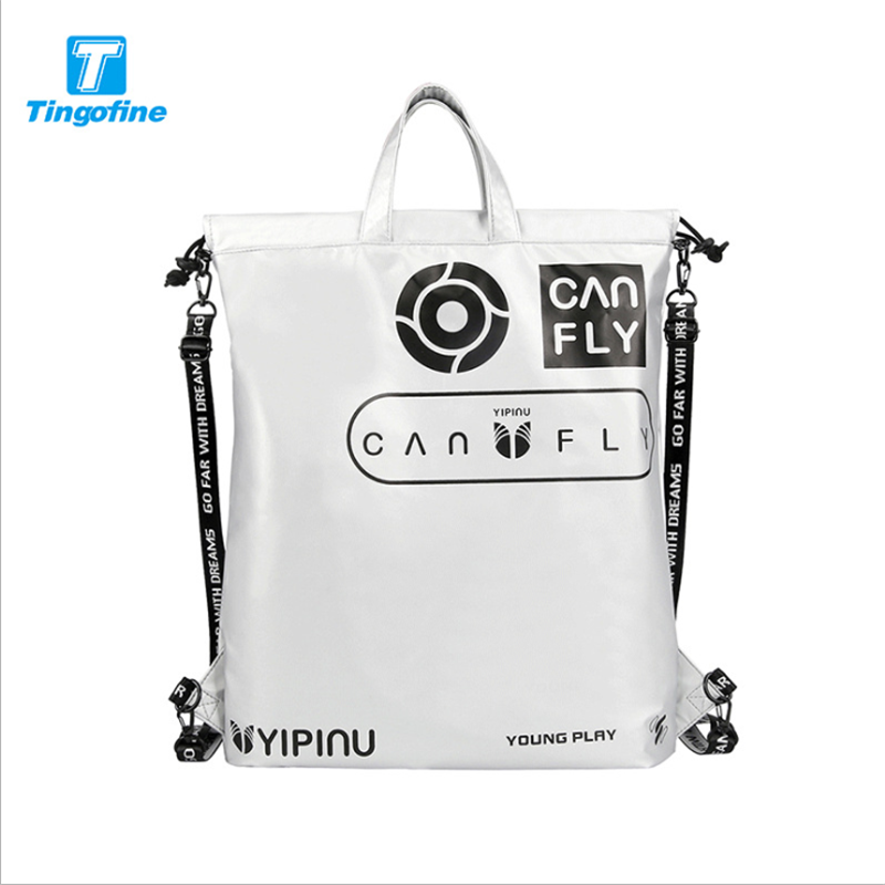

Backpack Tingofine 2021 Men And Women PU Large Capacity Waterproof Laptop Outdoor Travel Bag UnisexContracted Student