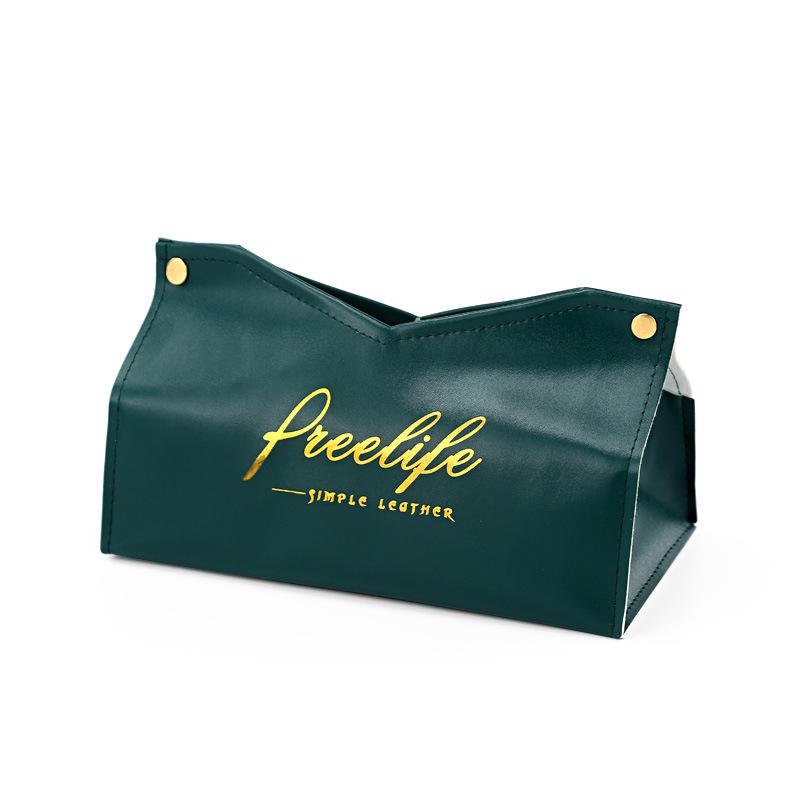 

Toilet Paper Holders Leather Tissue Box Pumping Living Room Home Creative Tube Car Desktop Bathroom Decoration