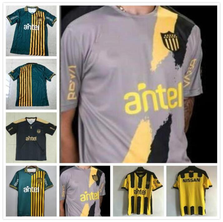 

2021 Club Atletico Penarol soccer jerseys Uruguay Lucas Ezequiel Viatri HOME Fabricio Formiliano football shirts, Black;yellow
